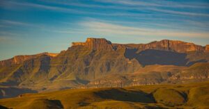 Berglandschap in Drakensberg