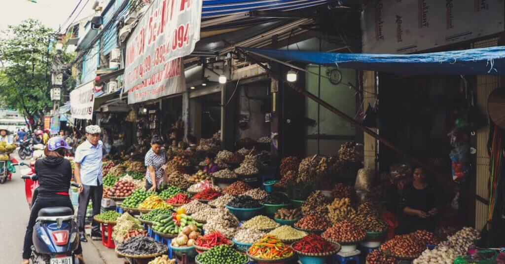 Hanoi in Vietnam