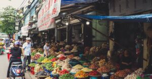 Hanoi in Vietnam