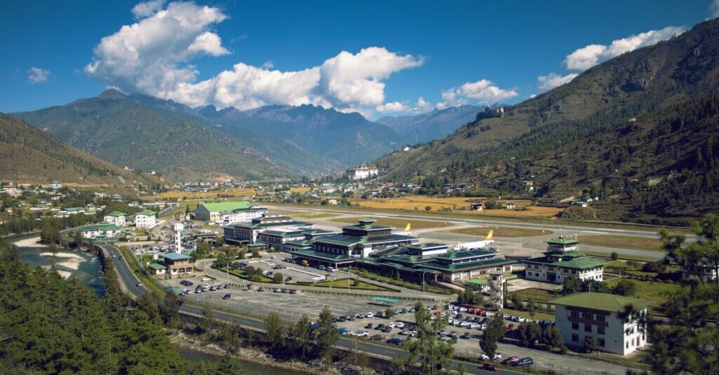 Paro in Bhutan
