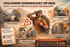 Veiligheid onderschat op reis