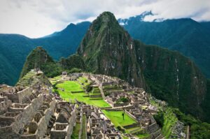 Uitzicht op Machu Picchu