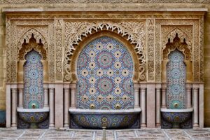 De medina van Marrakech met traditionele architectuur