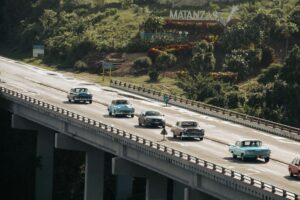 Brug over de rivier in Matanzas Cuba
