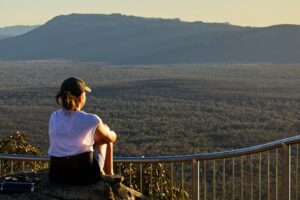 Uitzicht over de bergen in Grampians National Park
