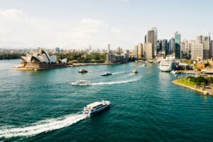 Sydney Opera House en Harbour Bridge
