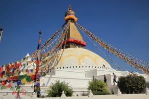 Nepal, Bodnath, Stupa